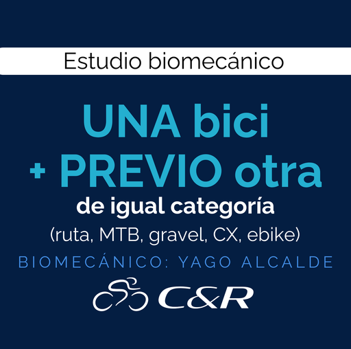 Estudio con una bici ruta/mtb/gravel/ebike + previo compra (bici igual categoría) (Yago Alcalde)