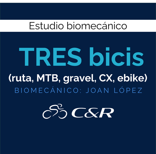 Estudio con 3 bicis ruta/mtb/gravel/ebike o con 2 bicis + previo compra de otra (Joan López)