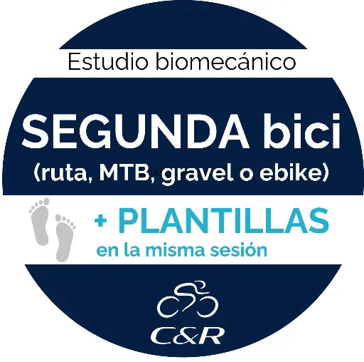 Estudio con segunda bici + Plantillas