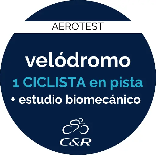 Sesión individual aerotest en velódromo + estudio biomecánico